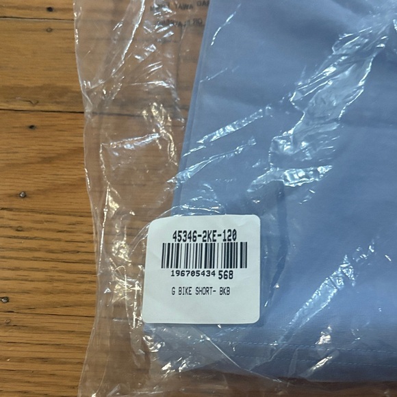 Hanna Andersson Light Blue Shorts size 6-7 - Picture 3 of 4